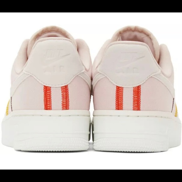 Nike Air Force 1 '07 LX Stitched Canvas Red CK6572 - Picture 5 of 9